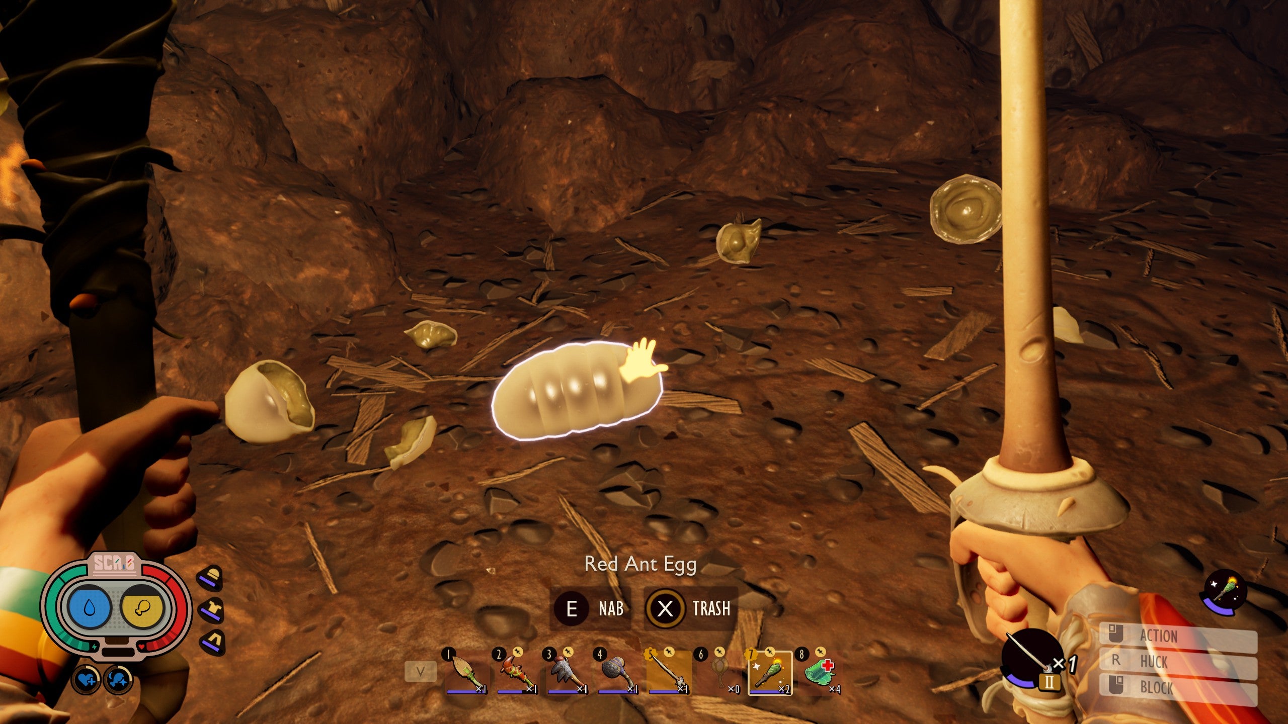 How do you make explosives in Grounded? Fungal Growth and Red Ant Egg